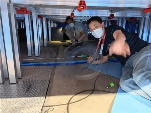 东京奥运会声光视讯工作团队